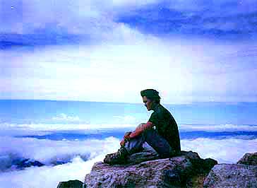 joey on the peak of Mt. Apo